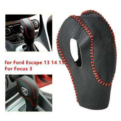 Car Auto Gear Shift Knob Cover Protector Case For Ford Escape 13 14 15 Focus 3