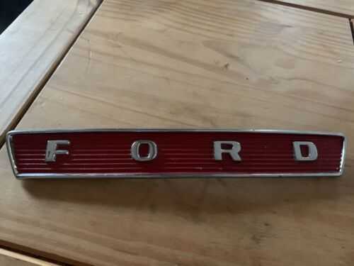 Unwanted Original Vintage Ford used Grille Badge Emblem