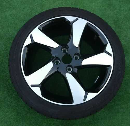 Genuine Ford Fiesta 2017 + 17 X7 alloy wheel Black J1BC-1007-D1A and Tyre