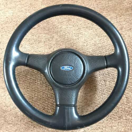 Ford Fiesta mk3 Leather steering wheel Rs Turbo XR2i RS1800