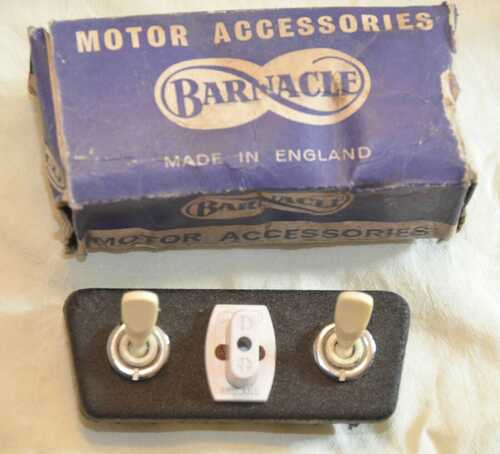 Barnacle Switch Panel, BMC Works MG, Jaguar, Triumph, Ford