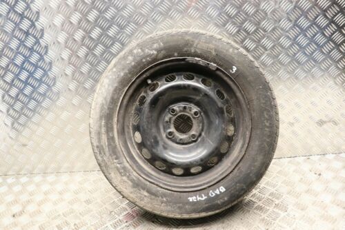 FORD KA MK2 R14 STEEL WHEEL (BUCKLED) WITH BAD TYRE 2009-2016 DY11-3